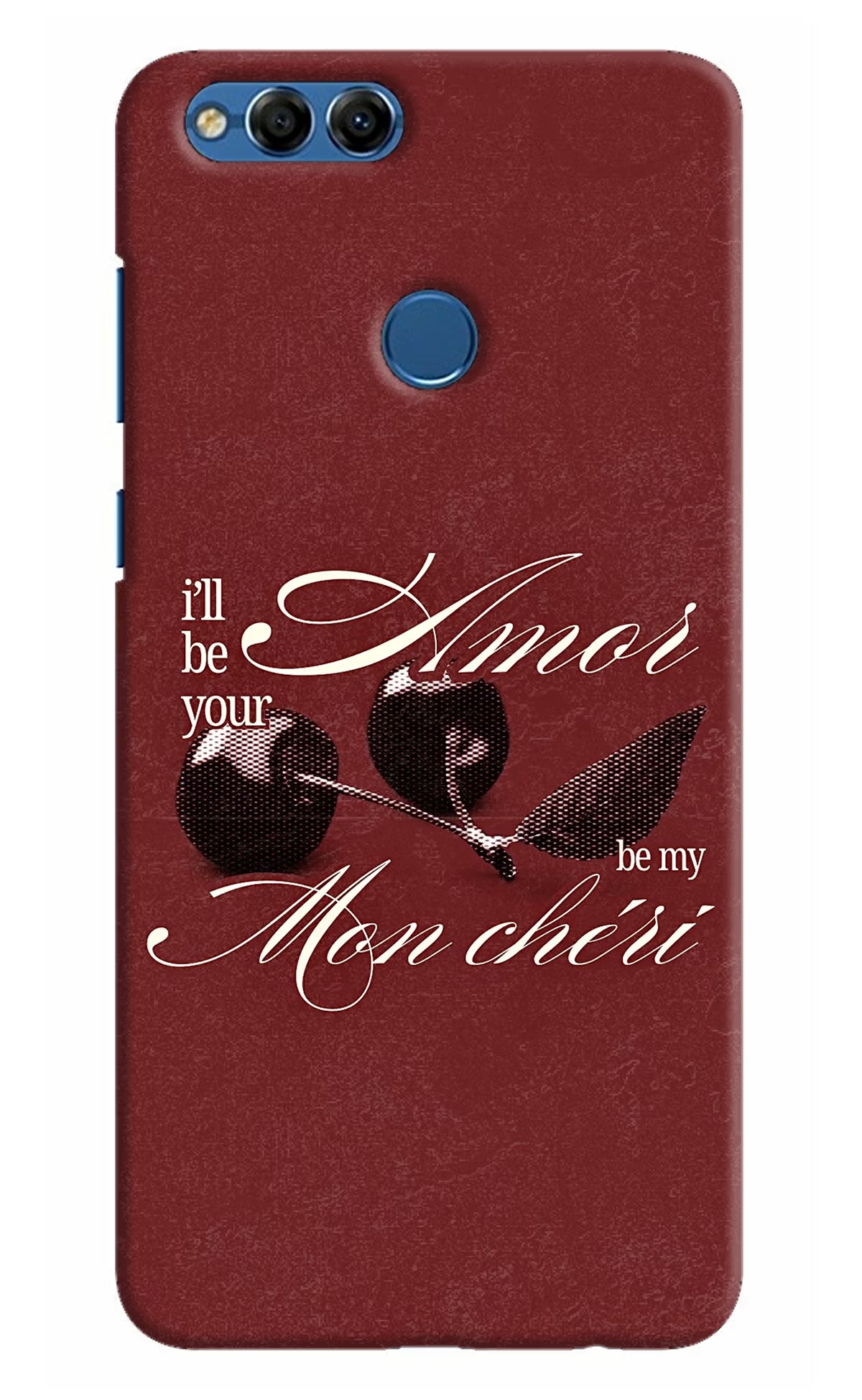Velvet Cherry Honor 7X Back Cover