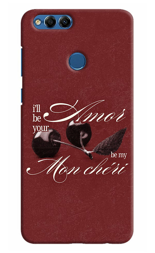 Velvet Cherry Honor 7X Back Cover