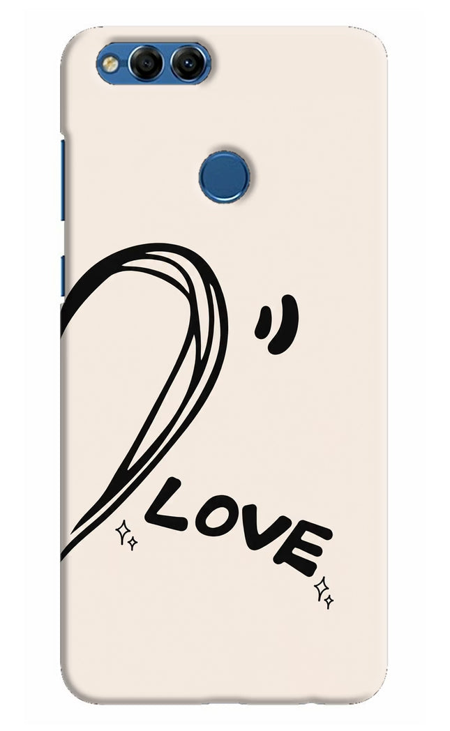 Soul Line Honor 7X Hard Case Back Cover by Casekaro