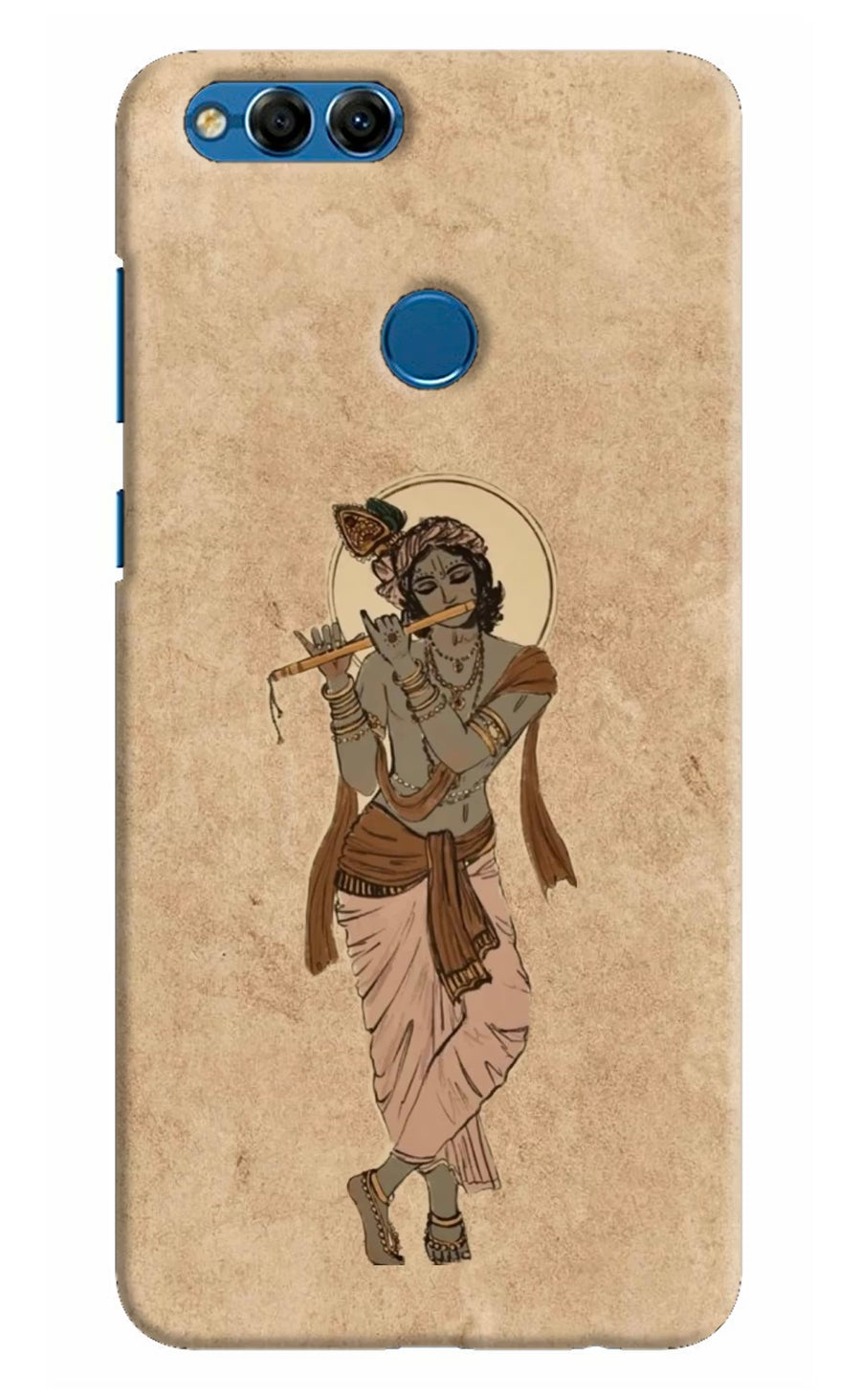 Krishna Honor 7X Back Cover, Hard case