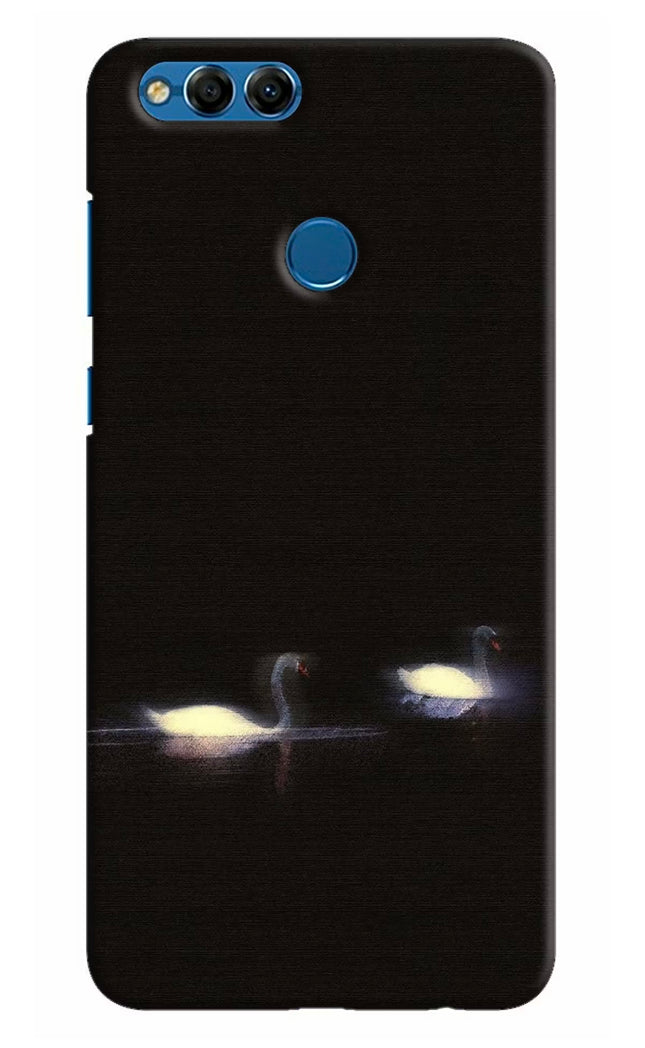 Silent Swans Honor 7X Hard Case Back Cover by Casekaro
