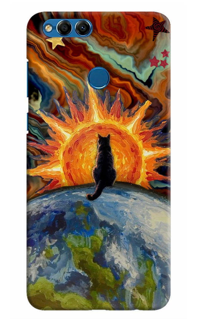 Sunrise Beyond Honor 7X Hard Case Back Cover by Casekaro