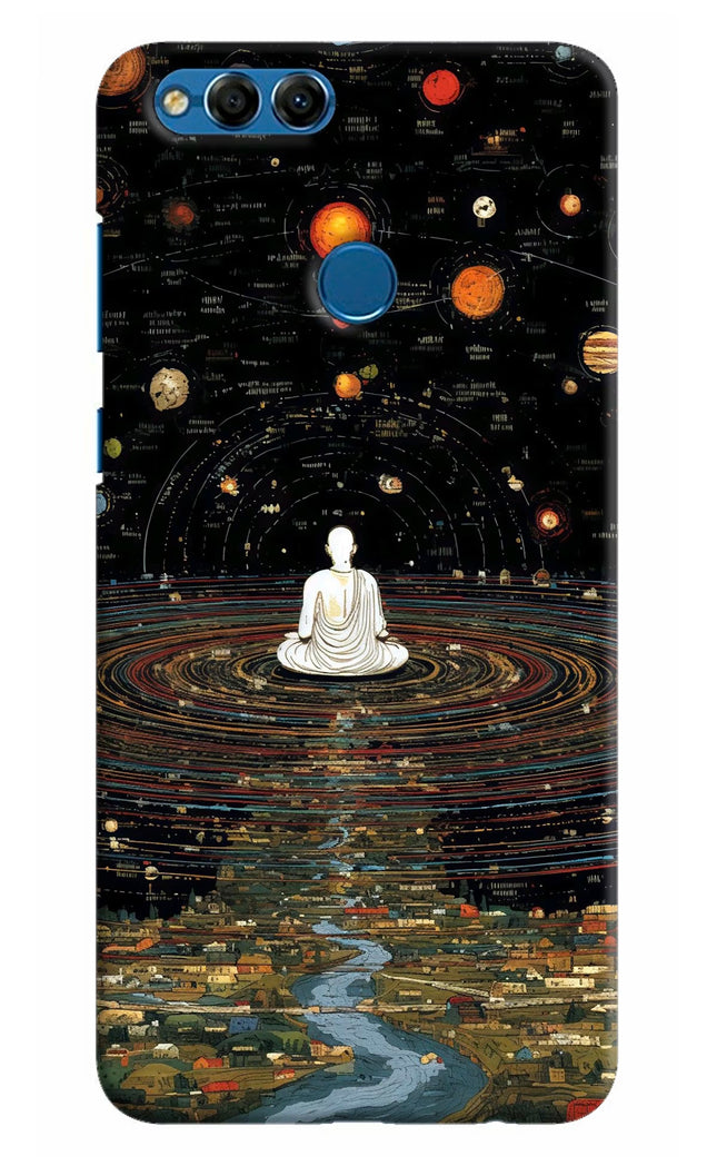 Space Monk Honor 7X Hard Case Back Cover by Casekaro