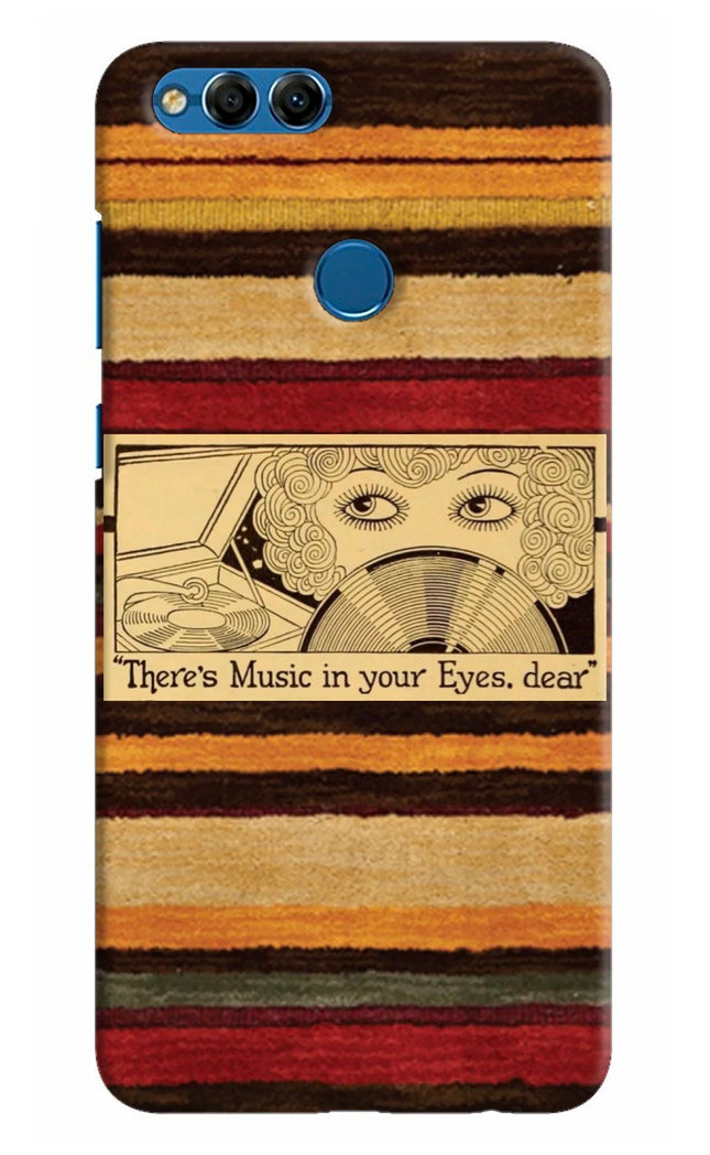 Vinyl Stripes Honor 7X Hard Case Back Cover by Casekaro