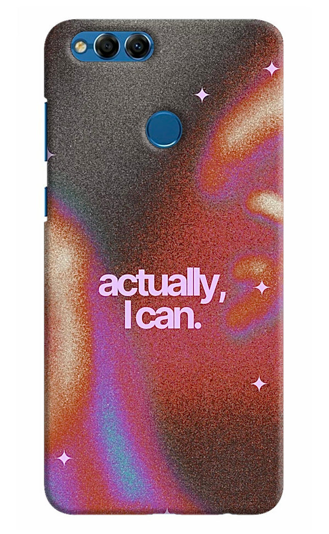 Pink Aura Honor 7X Hard Case Back Cover by Casekaro