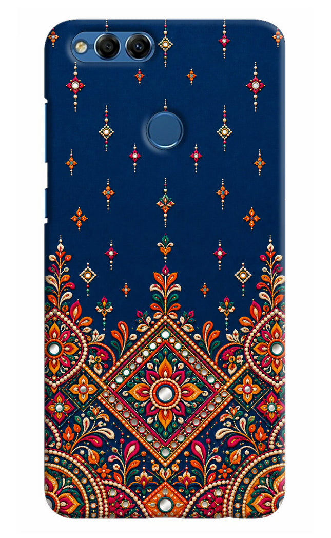 Neel Noor Honor 7X Hard Case Back Cover by Casekaro
