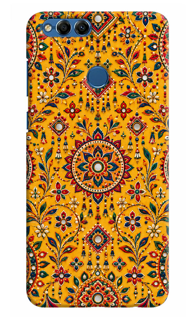 Sunlit Aura Honor 7X Hard Case Back Cover by Casekaro