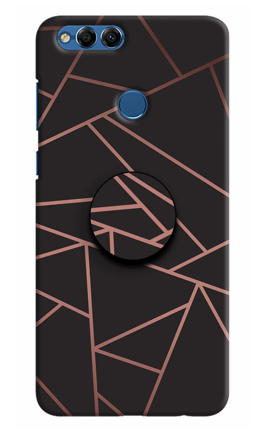 Geometric Pattern Honor 7X Pop Case, Hard case