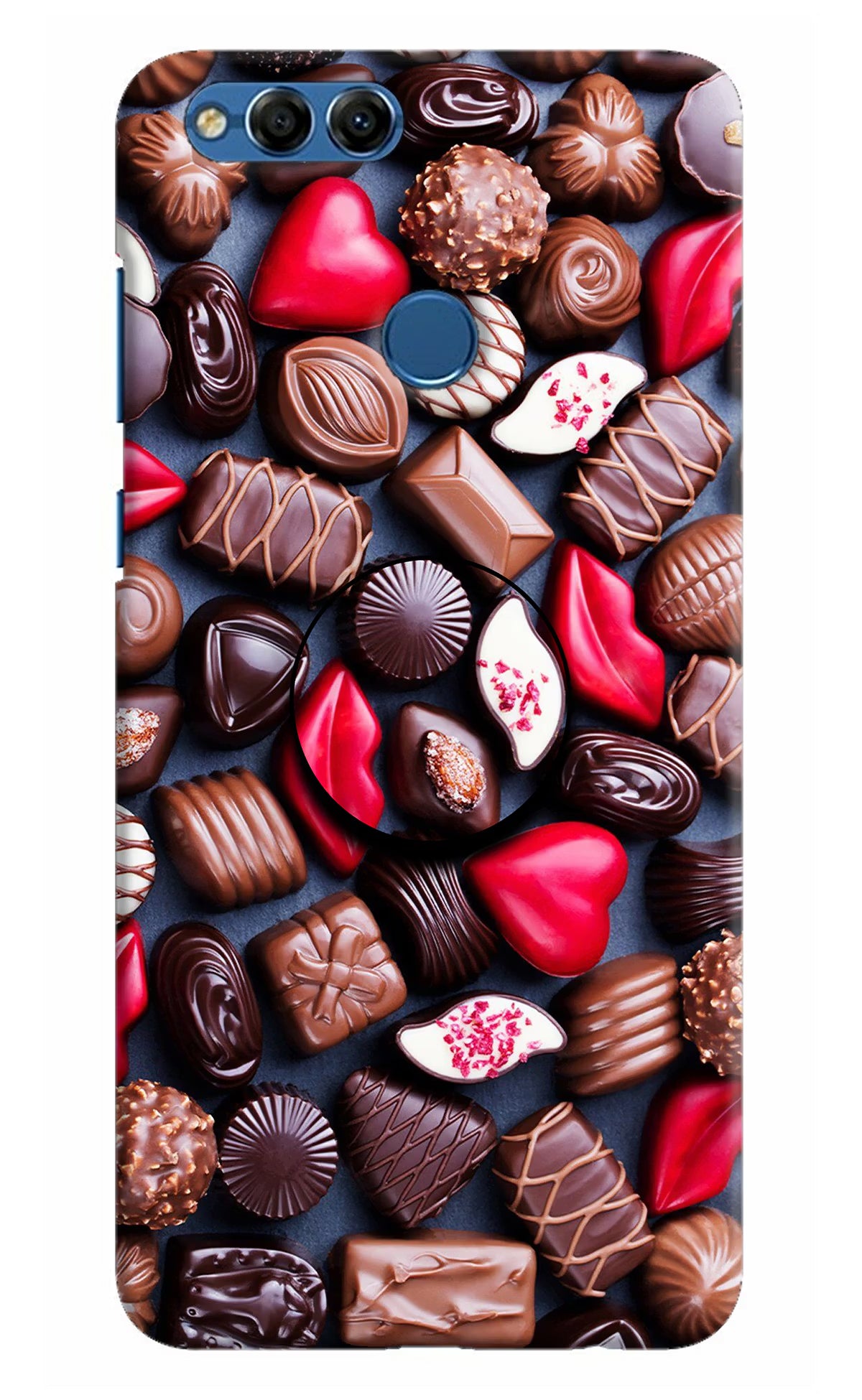 Chocolates Honor 7X Pop Case by Casekaro