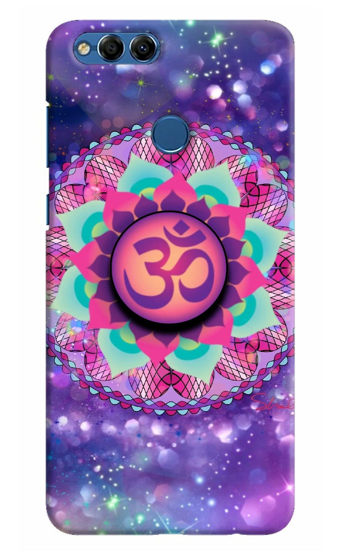 Om Purple Honor 7X Pop Case by Casekaro