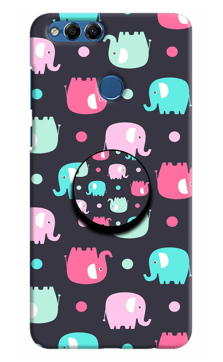 Baby Elephants Honor 7X Pop Case, Hard case
