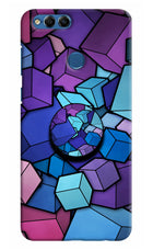 Cubic Abstract Honor 7X Pop Case by Casekaro