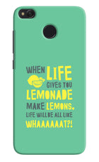 Quote Redmi 4 Hard Case Back Cover by Casekaro
