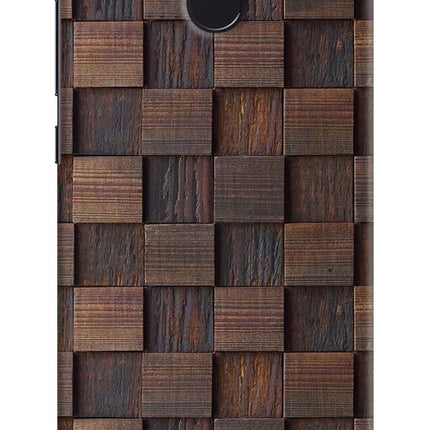 Wooden Cube Design Redmi 4 Hard Case Back Cover by Casekaro