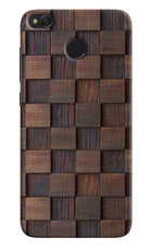 Wooden Cube Design Redmi 4 Hard Case Back Cover by Casekaro