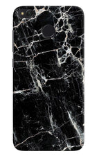 Black Marble Texture Redmi 4 Hard Case Back Cover by Casekaro