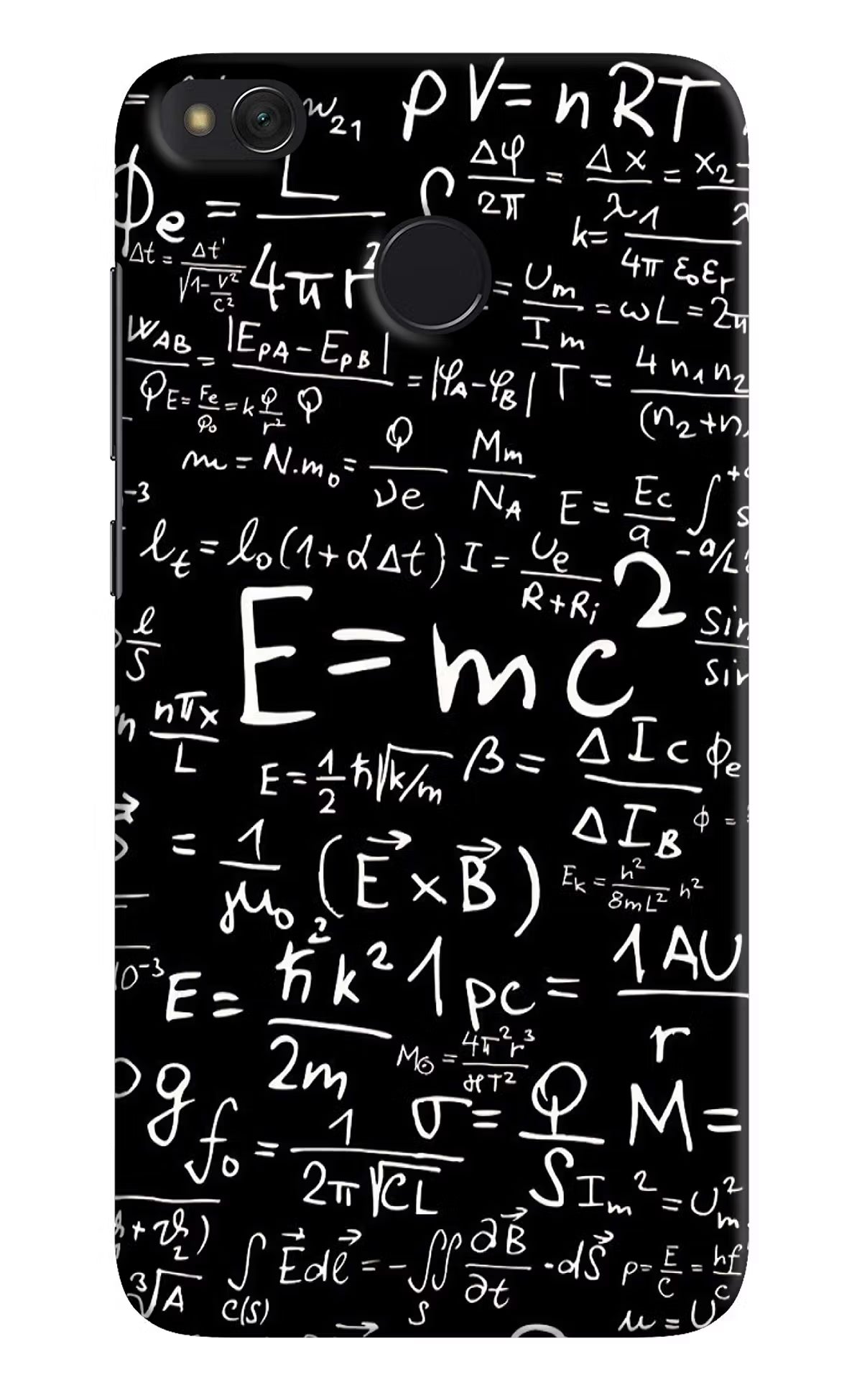Physics Formula Redmi 4 Hard Case Back Cover by Casekaro