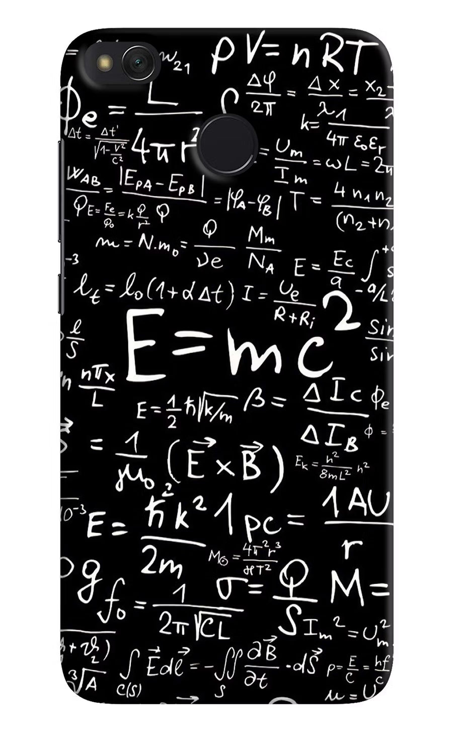Physics Formula Redmi 4 Back Cover, Hard case