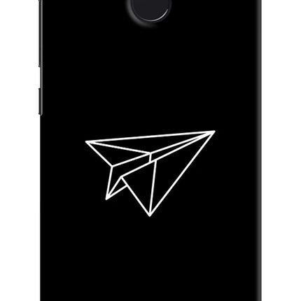 Paper Plane White Redmi 4 Hard Case Back Cover by Casekaro