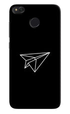 Paper Plane White Redmi 4 Hard Case Back Cover by Casekaro