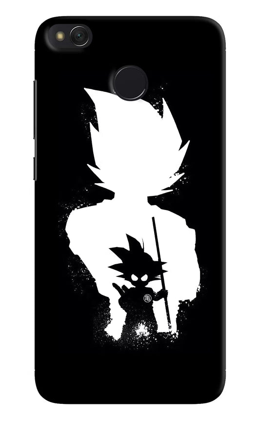 Goku Shadow Redmi 4 Hard Case Back Cover by Casekaro