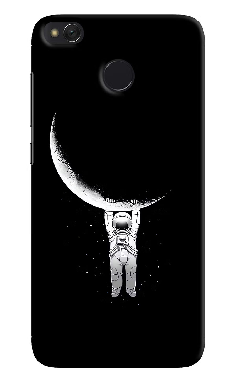 Moon Space Redmi 4 Back Cover, Hard case