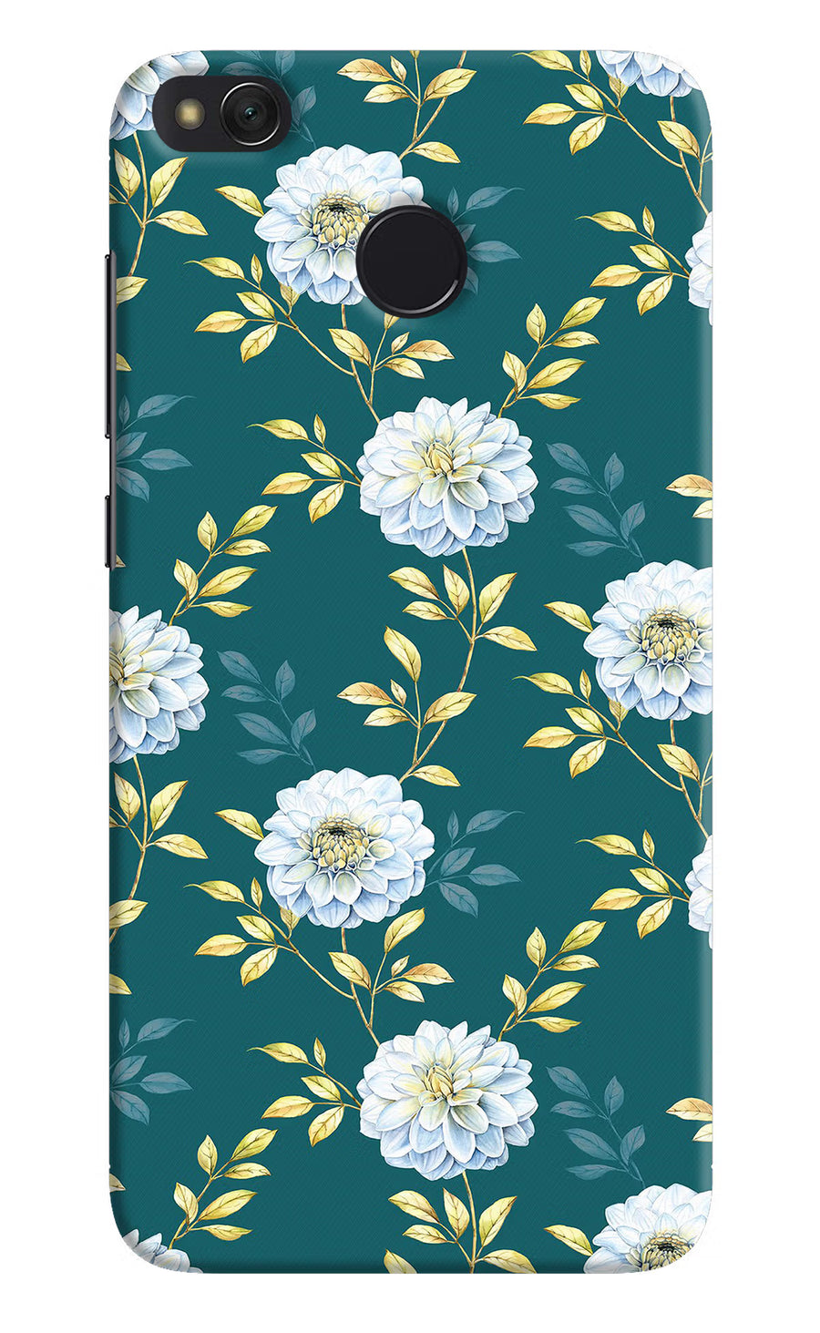 Flowers Redmi 4 Back Cover, Hard case