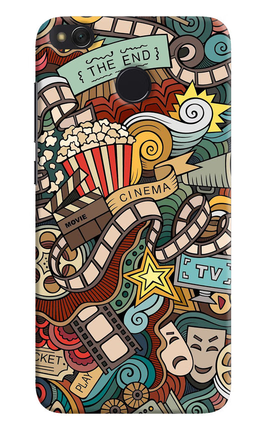 Cinema Abstract Redmi 4 Hard Case Back Cover by Casekaro