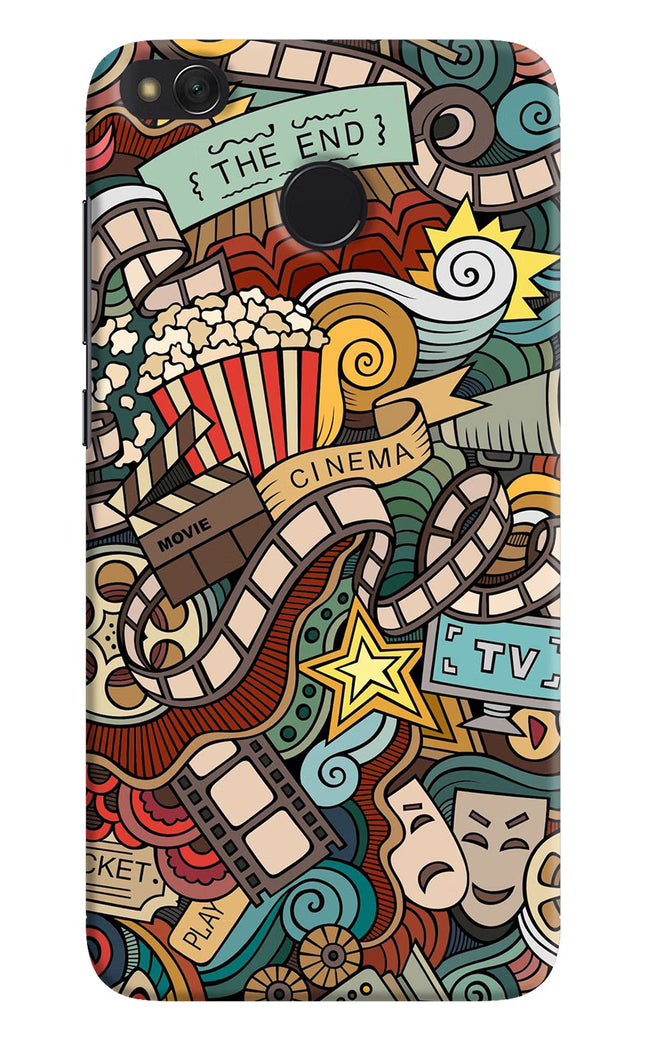 Cinema Abstract Redmi 4 Hard Case Back Cover by Casekaro