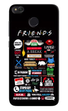 FRIENDS Redmi 4 Hard Case Back Cover by Casekaro