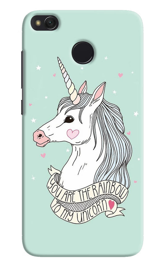 Unicorn Wallpaper Redmi 4 Hard Case Back Cover by Casekaro
