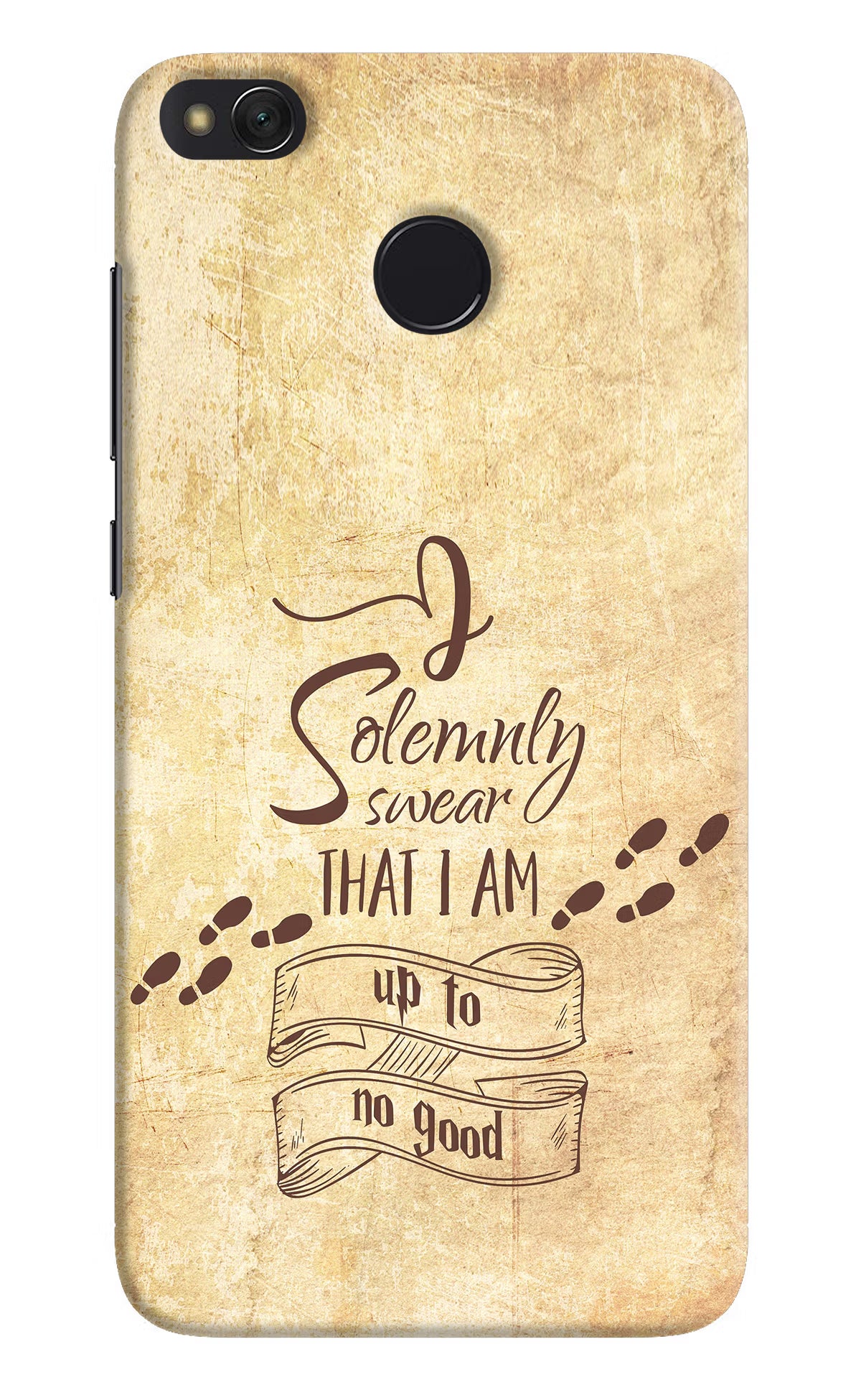 I Solemnly swear that i up to no good Redmi 4 Hard Case Back Cover by Casekaro
