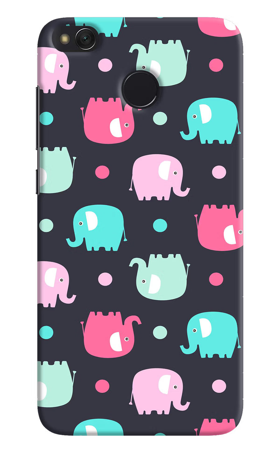 Elephants Redmi 4 Back Cover, Hard case
