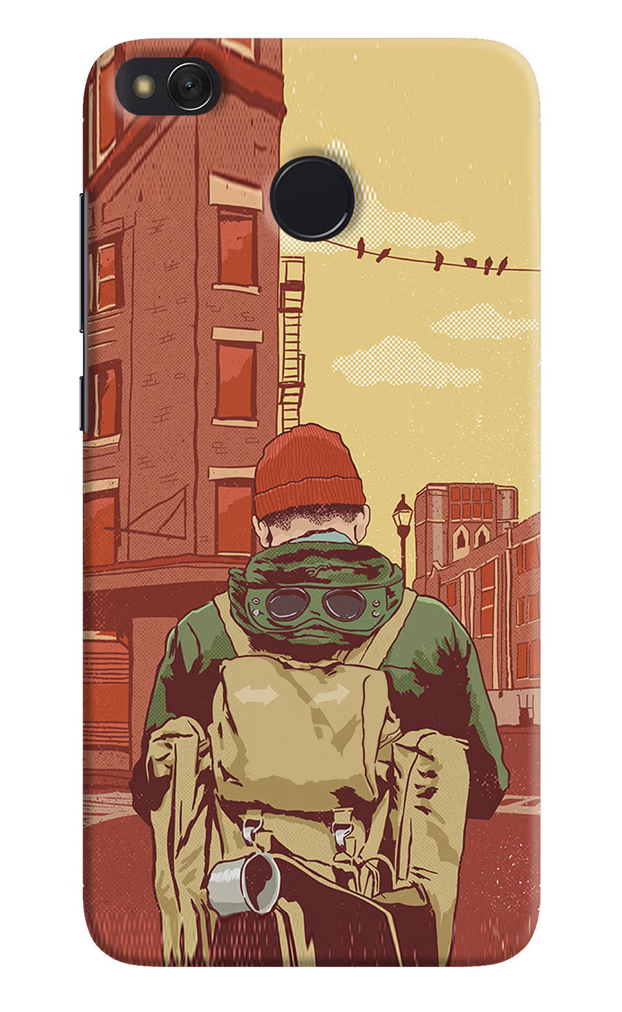Adventurous Redmi 4 Back Cover, Hard case