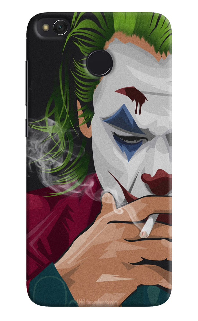 Joker Smoking Redmi 4 Hard Case Back Cover by Casekaro