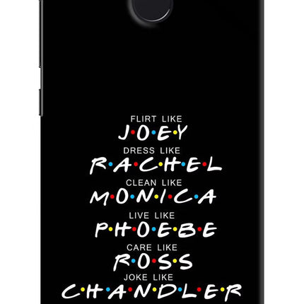 FRIENDS Character Redmi 4 Hard Case Back Cover by Casekaro
