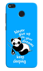 Keep Sleeping Redmi 4 Hard Case Back Cover by Casekaro