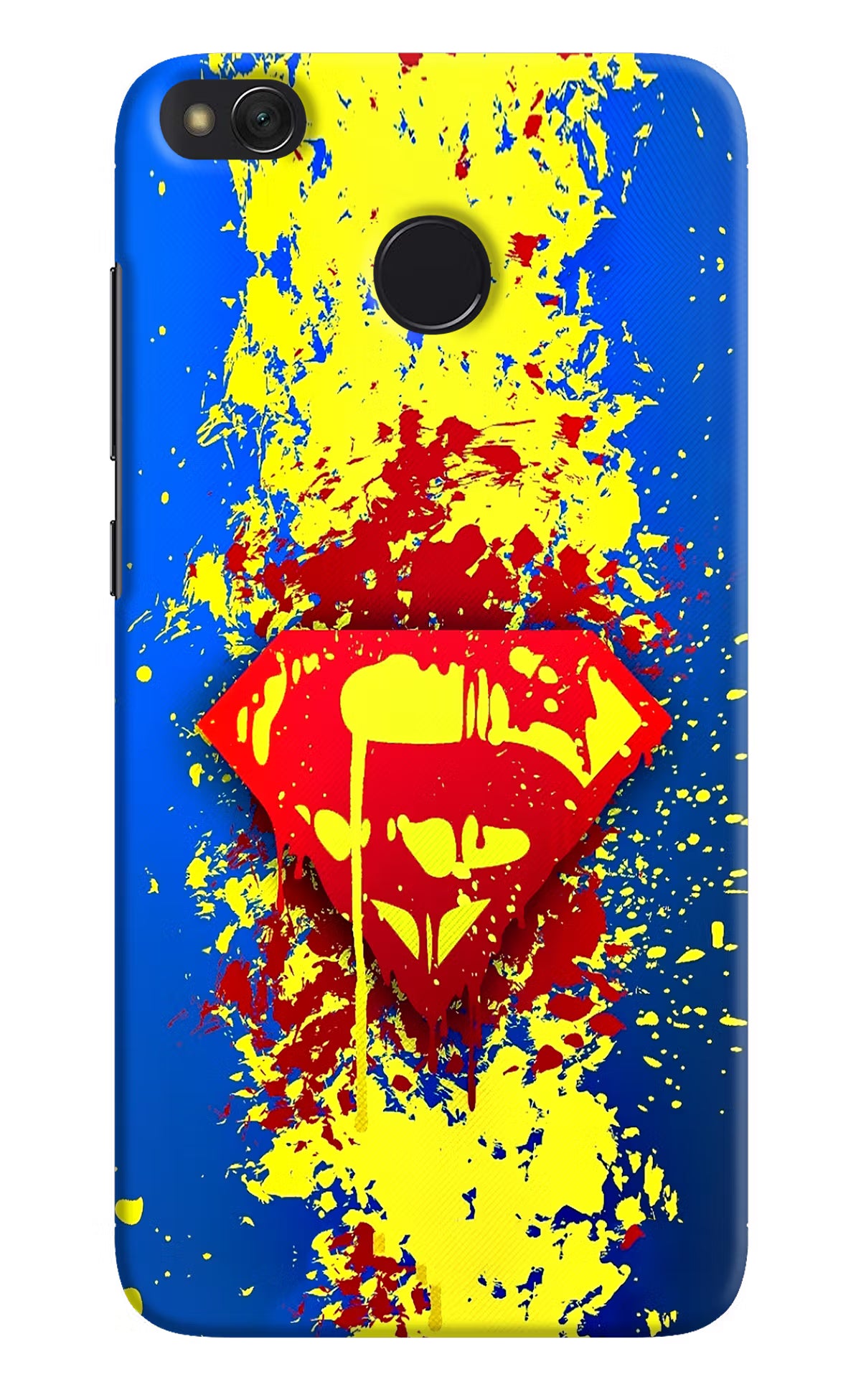 Superman logo Redmi 4 Hard Case Back Cover by Casekaro