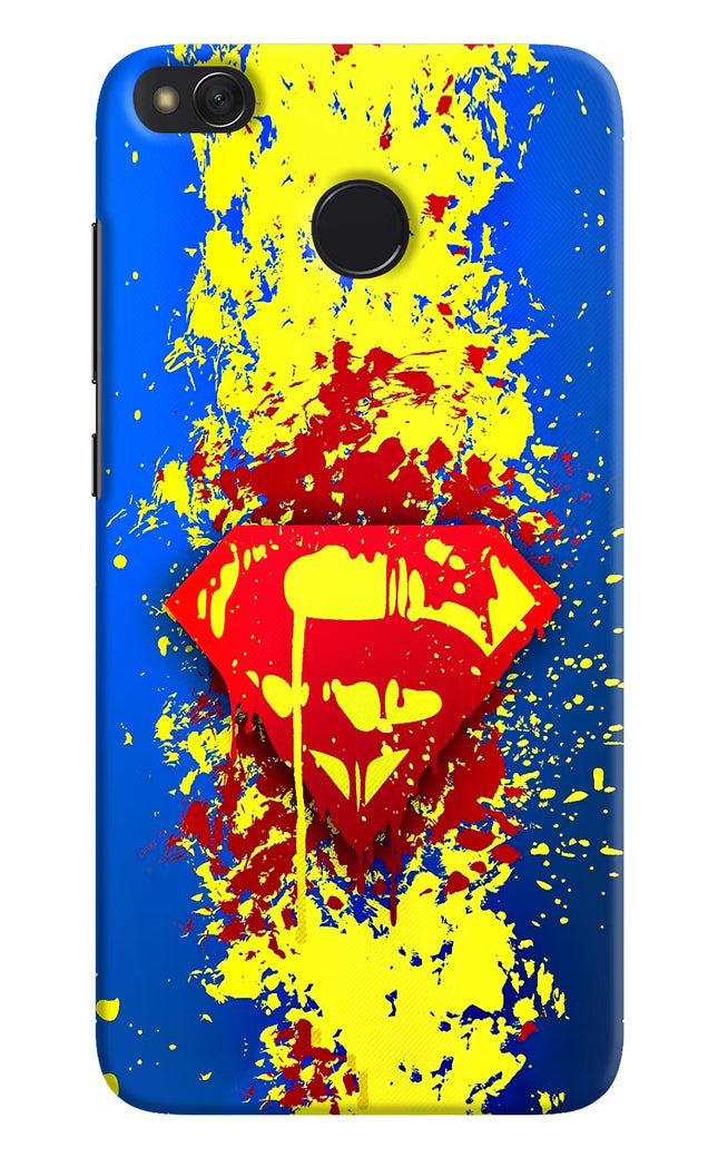 Superman logo Redmi 4 Hard Case Back Cover by Casekaro