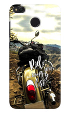 Ride More Worry Less Redmi 4 Hard Case Back Cover by Casekaro