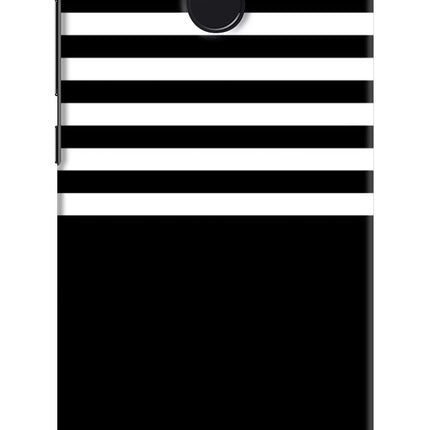 Black and White Print Redmi 4 Hard Case Back Cover by Casekaro