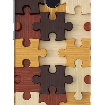 Wooden Puzzle Redmi 4 Hard Case Back Cover by Casekaro