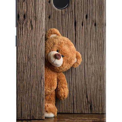 Teddy Wooden Redmi 4 Hard Case Back Cover by Casekaro