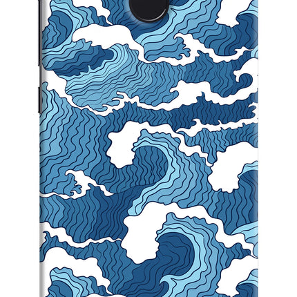 Blue Waves Redmi 4 Hard Case Back Cover by Casekaro