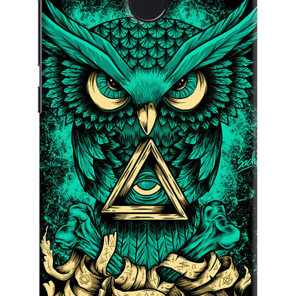 Green Owl Redmi 4 Hard Case Back Cover by Casekaro
