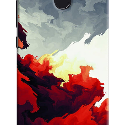 Fire Cloud Redmi 4 Hard Case Back Cover by Casekaro