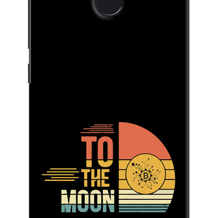 To the Moon Redmi 4 Hard Case Back Cover by Casekaro