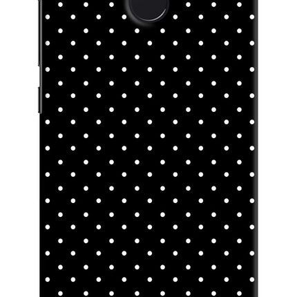 White Dots Redmi 4 Hard Case Back Cover by Casekaro