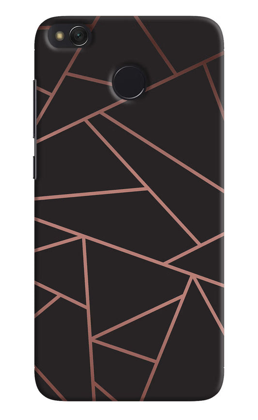 Geometric Pattern Redmi 4 Hard Case Back Cover by Casekaro