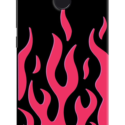Fire Flames Redmi 4 Hard Case Back Cover by Casekaro